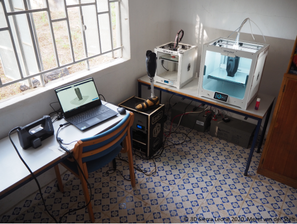 先臨三維3D數(shù)字化解決方案，援助塞拉利昂 3D Sierra Leone 醫(yī)療輔具定制項(xiàng)目