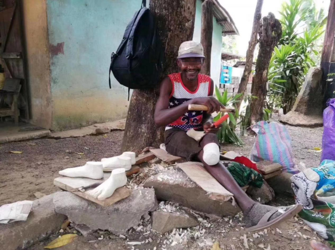 先臨三維3D數(shù)字化解決方案，援助塞拉利昂 3D Sierra Leone 醫(yī)療輔具定制項(xiàng)目