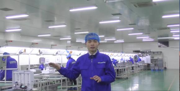 采筑云考察走進(jìn)四季沐歌，數(shù)萬人線上參觀綠色工廠