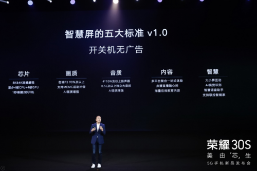 生活與你一起升級  榮耀智慧屏新品鎖定518