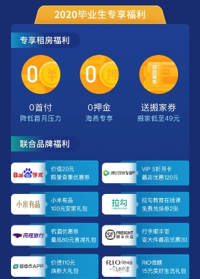 杭州自如為畢業(yè)生送上超強(qiáng)租房福利