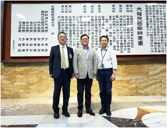 開域集團(tuán)CEO施侃應(yīng)邀訪問韓國國會，科技助力防疫受稱贊