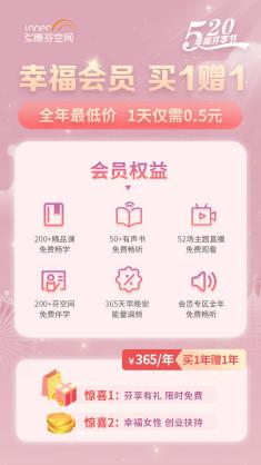 張德芬空間開播520芬享節(jié)活動(dòng)，助力全民幸福