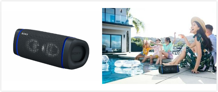 重低音釋放源動力 —索尼防水重低音無線揚(yáng)聲器SRS-XB23和SRS-XB33