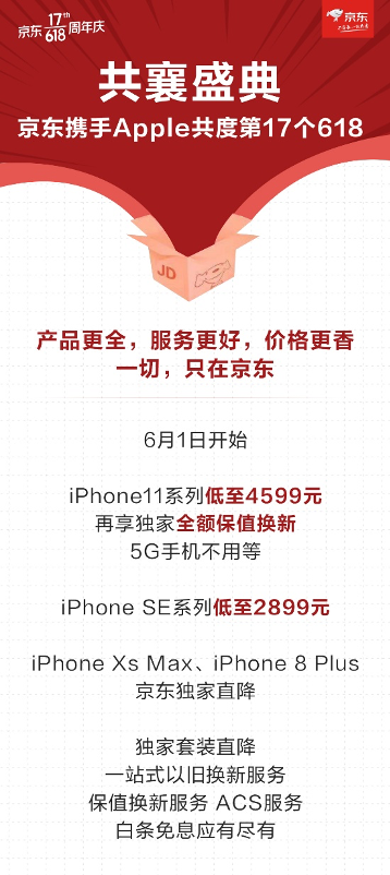 京東保值換新計(jì)劃全面覆蓋 iPhone 11零貶值！