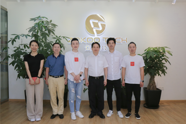 廈門市政府副市長林建蒞臨眾庫科技，調(diào)研指導(dǎo)企業(yè)復(fù)工復(fù)產(chǎn)工作