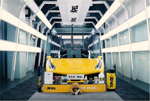 法拉利488貼XPEL漆面保護膜，易車威“好馬配好鞍”