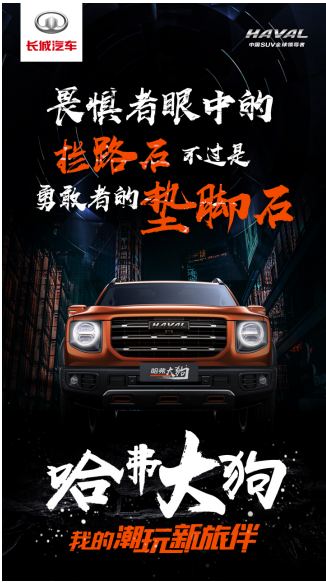 全球征名，一字萬金，“哈弗大狗”命名極具魄力