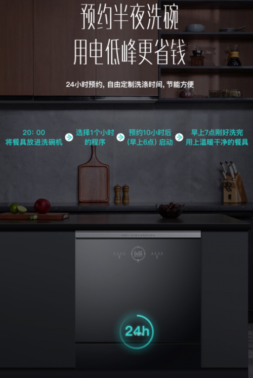 既要洗碗機又要消毒柜？華帝這款洗碗機徹底解決櫥柜小空間的窘境
