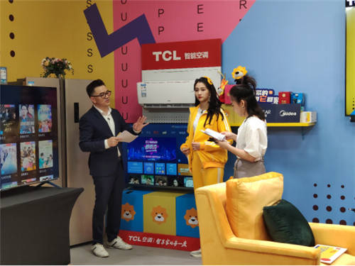 蘇寧618超級秀全明星陣容直播帶貨，TCL柔風(fēng)空調(diào)如眾星捧月成亮點