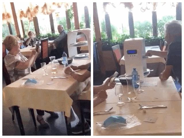 餐企復工好幫手 意大利餐廳機器人送餐受關(guān)注