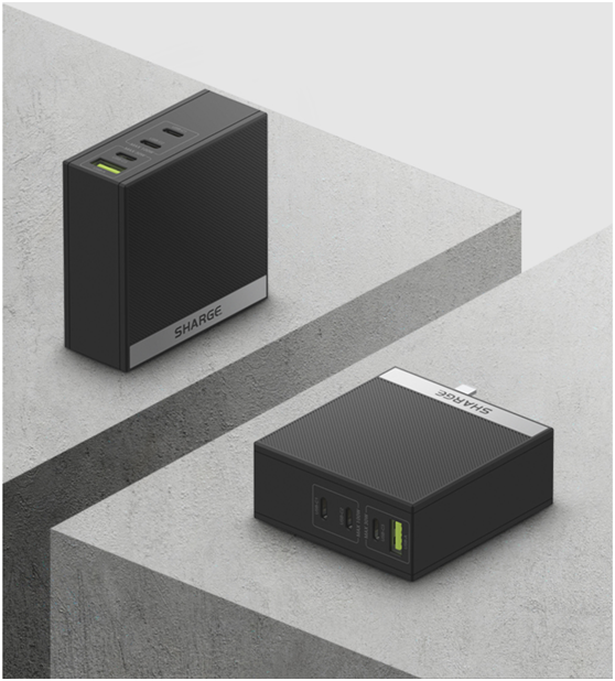 閃極發(fā)布100W 氮化鎵四口充電器，多路同時(shí)高效快充，適配更多場(chǎng)景