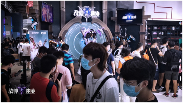 天神圣甲降臨引燃全場！《戰(zhàn)神遺跡》首次亮相ChinaJoy