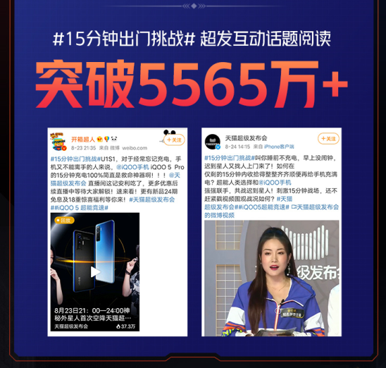 iQOO天貓超級品牌日，詮釋生而強(qiáng)悍探索突破
