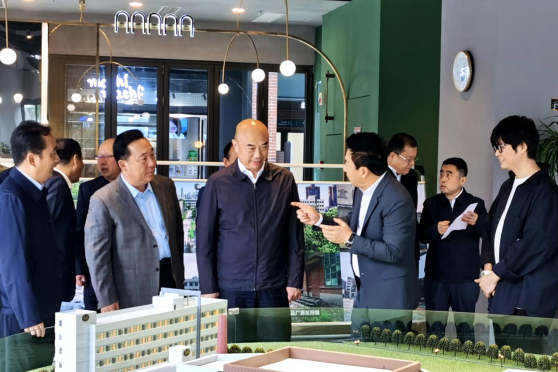 陜西省委書記劉國中、西安市委書記王浩、市長李明遠調研英雄VSPN，關注西安電競未來