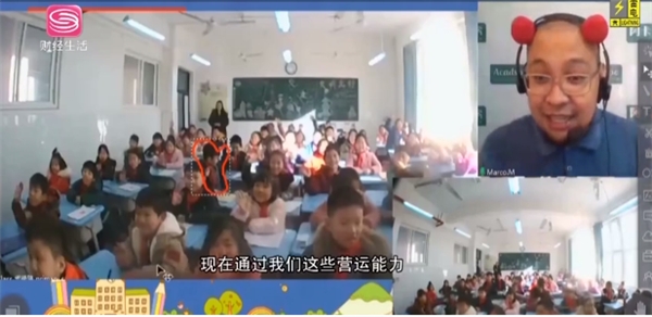 阿卡索CEO王志彬接受深圳電視臺采訪，在線教育助推教育均衡化發(fā)展