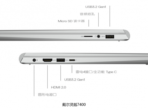 聯想小新Pro 14 VS 戴爾靈越7400，誰才是屏幕攻防兼?zhèn)涞膶嵙ε桑?/></p><p>戴爾靈越7400則提供豐富的接口，包括USB3.2、Type-C雷電4、Micro SD讀卡器、HDMI2.0、3.5mm音頻等等，省去了額外攜帶拓展塢的麻煩，更符合輕薄本便攜隨行的定位。</p><p><strong>總結：</strong>戴爾靈越7400和聯想小新Pro 14擁有很多共同的優(yōu)勢，比如屏幕支持物理防藍光<strong>、</strong>16:10黃金比例、搭載11代處理器等等。</p><p>而對于那些追求屏幕體驗、便攜、性能、續(xù)航等各方面平衡，且主要應用場景較日常辦公、學習的用戶而言，戴爾靈越7400是一款全面從用戶使用體驗出發(fā)的產品，更值得入手。</p><p>值得一提的是，戴爾靈越7400還有讓用戶后顧無憂的售后服務，如2年原廠送修服務，全國聯保，官方認證工程師免費維修等等，也是加分項。</p><p align=