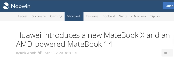 智慧辦公時代“性能標桿”，華為MateBook 14全能表現(xiàn)獲外媒力贊