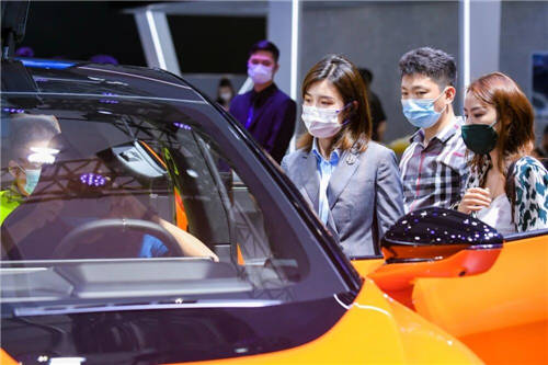 高合HiPhi X亮相廣州車展！高合汽車與特斯拉再度碰面！