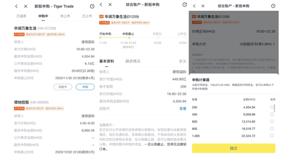 華潤萬象生活沖刺港交所招股進行時，老虎證券打新通道已開啟最高支持15倍杠桿