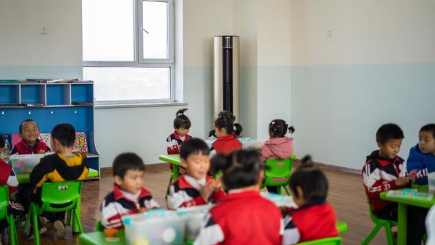 青海斜溝鄉(xiāng)幼兒園：入冬用上Leader空調(diào)，20分鐘達(dá)到22℃