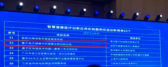喜報 易聯(lián)眾電子健康卡項目又雙叒叕獲獎啦！