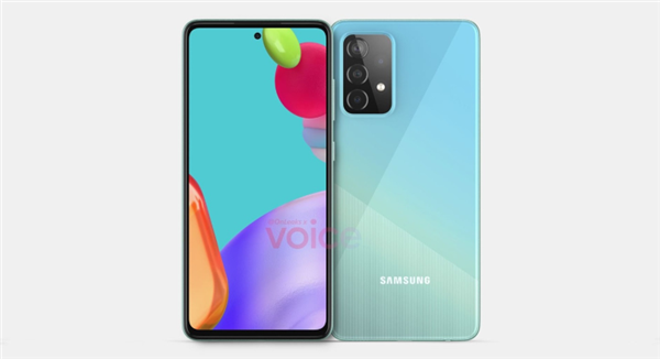 三星Galaxy A52 5G渲染圖曝光：搭載驍龍750G 預裝Android 11