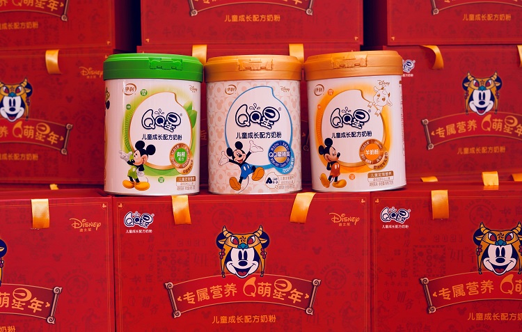 伊利QQ星兒童奶粉新品上市，持續(xù)加碼高端賽道