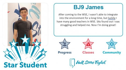 華爾街英語學(xué)員James：找準方向，才能活出自己的精彩