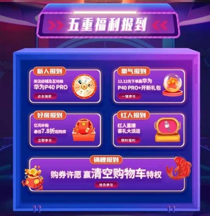“新”勢(shì)力入駐天貓好房店，新力地產(chǎn)年終狂歡