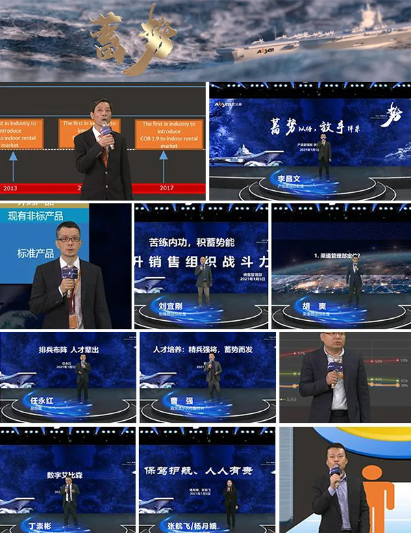 啟用線上新模式，艾比森2021蜂巢年會(huì)圓滿舉行