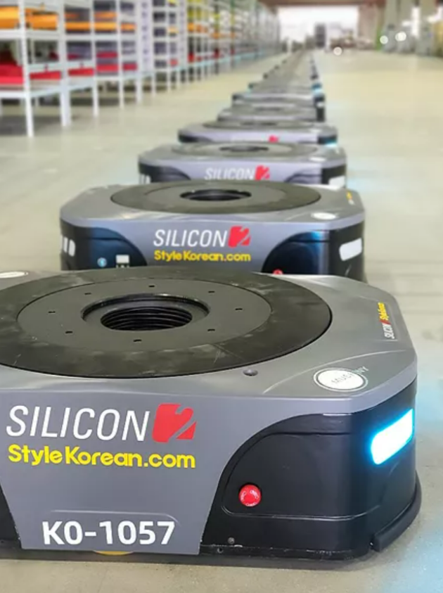 牧星智能百余臺機器人落地韓國電商平臺Silicon2