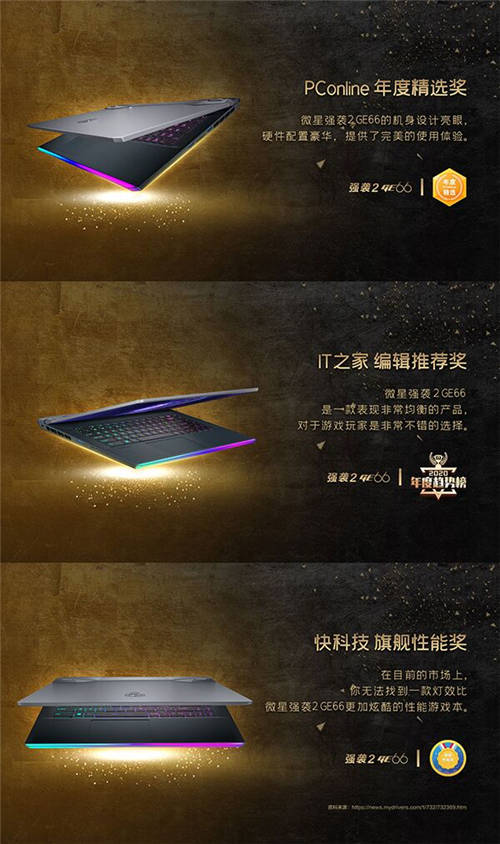 銳意進(jìn)取 沖破桎梏！微星筆記本斬獲媒體各大獎(jiǎng)項(xiàng)