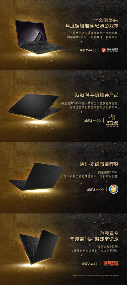 銳意進(jìn)取 沖破桎梏！微星筆記本斬獲媒體各大獎(jiǎng)項(xiàng)