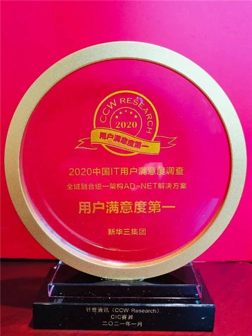 智能聯(lián)接釋放“?！睂嵙Γ氯A三斬獲中國IT用戶滿意度調研多項大獎