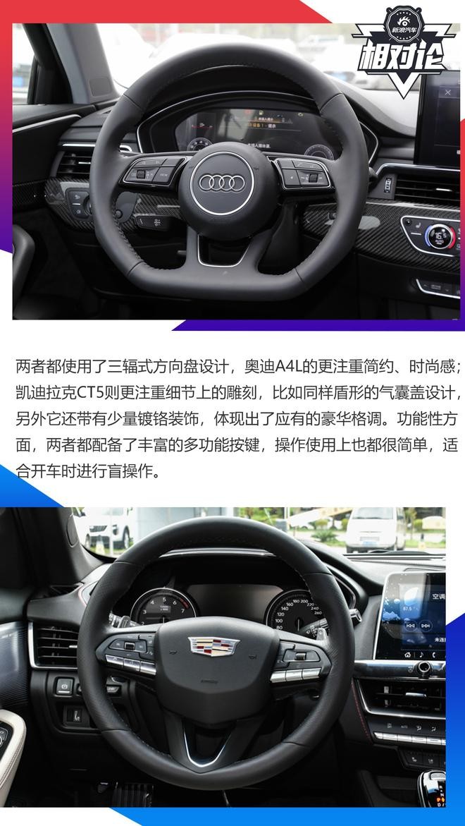 豪華與性能兼?zhèn)?，凱迪拉克CT5比奧迪A4L更值得