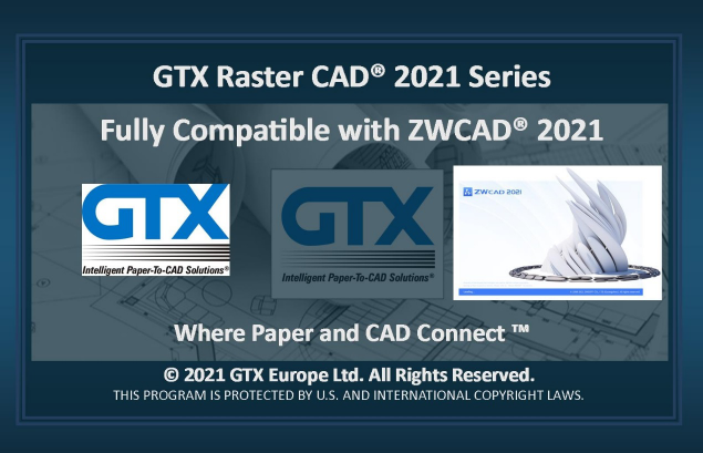 中望軟件攜手GTXRasterCAD，幫助用戶大幅提升圖紙修復(fù)效率