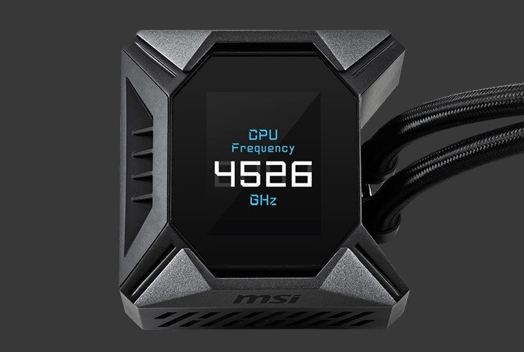 微星發(fā)布K360一體式水冷散熱器，自定義LCD顯示屏！