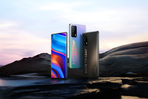 天空之城夢(mèng)幻配色，realme首款曲面屏X7 Pro至尊版登場(chǎng)