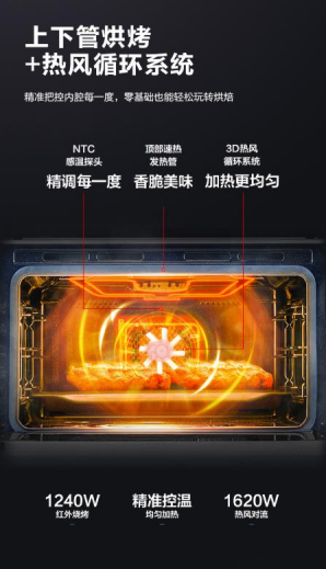蒸烤一體才夠味！美的雙腔嵌入式蒸烤箱雙重驚喜享不停！
