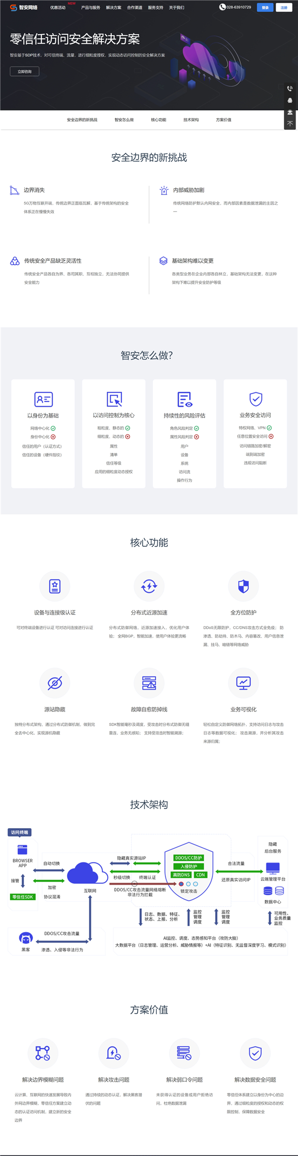 智安資訊丨智安網(wǎng)絡(luò)官網(wǎng)全新上線，一站打造全場景智能安全服務(wù)！