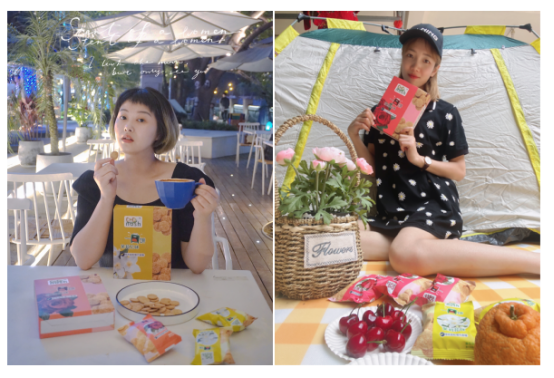 “益生元+益生菌”雙配方，C+D Nosh一口餅刷爆達人下午茶
