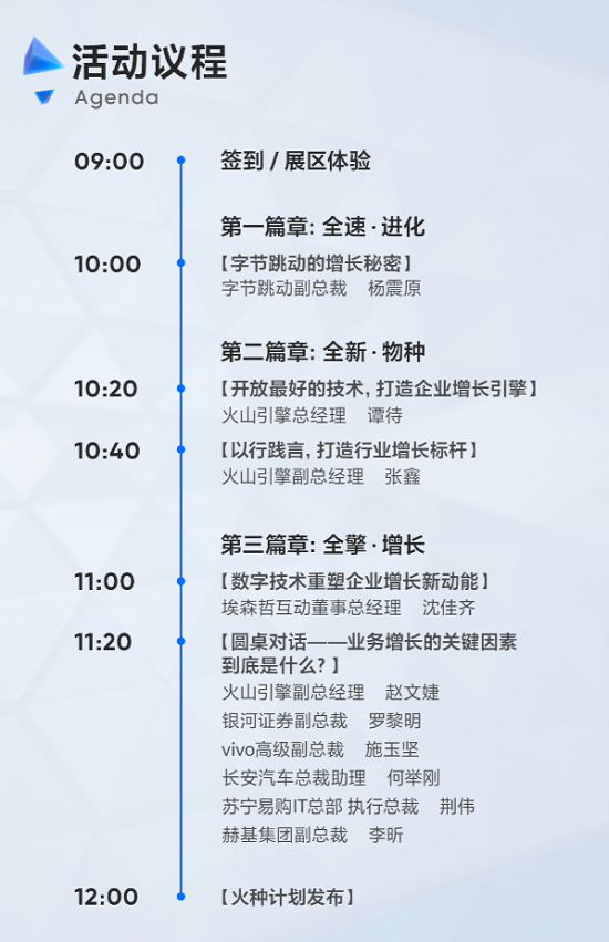火山引擎品牌發(fā)布會(huì)要來(lái)了，打造企業(yè)增長(zhǎng)新引擎