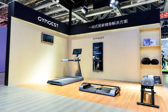 圓滿收官，GYMGEST攜新品跑步機(jī)、力量站亮相體博會!