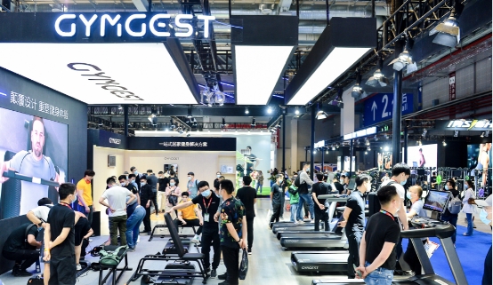 圓滿收官，GYMGEST攜新品跑步機(jī)、力量站亮相體博會!