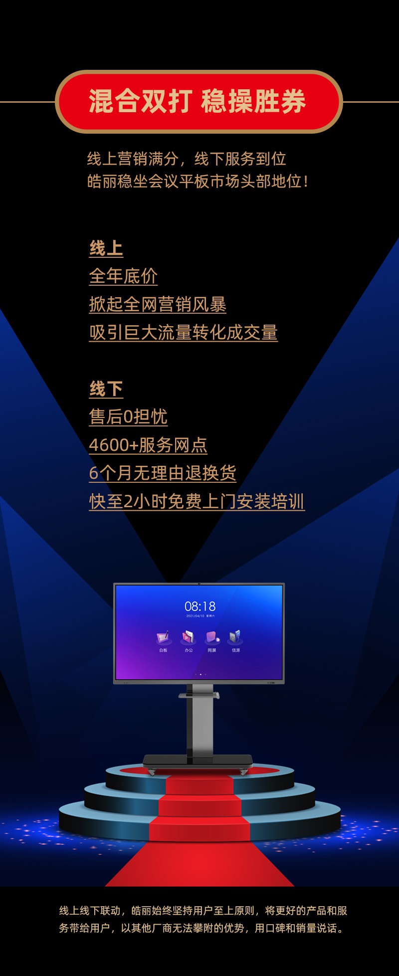 皓麗會(huì)議平板618再奪冠！