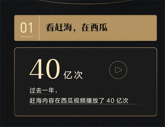 西瓜視頻發(fā)布趕海數(shù)據(jù)報(bào)告，過去一年總播放量超40億