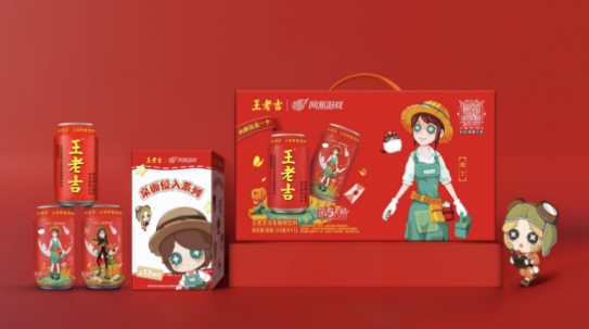 王老吉推出第五人格聯(lián)名罐，快速刺激線上產(chǎn)品銷售