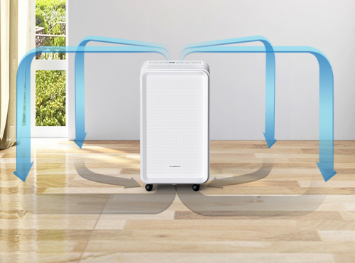 用了HUAWEI HiLink生態(tài)產品，歐井除濕機除濕順暢多了