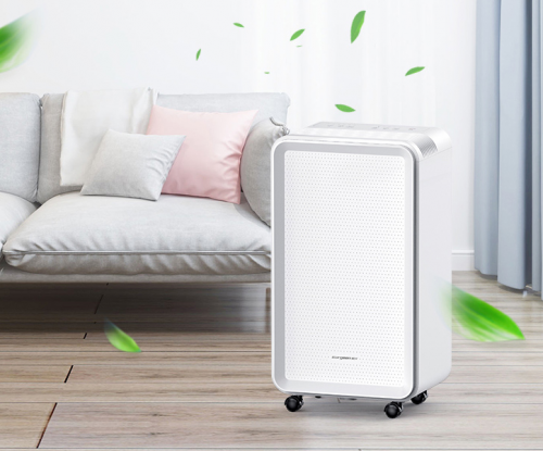 用了HUAWEI HiLink生態(tài)產品，歐井除濕機除濕順暢多了